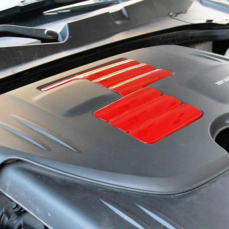 Engine Shroud Cover Panel Trims For Dodge Charger Challenger 2009-2021 Chrysler 300/300C 2015-2021