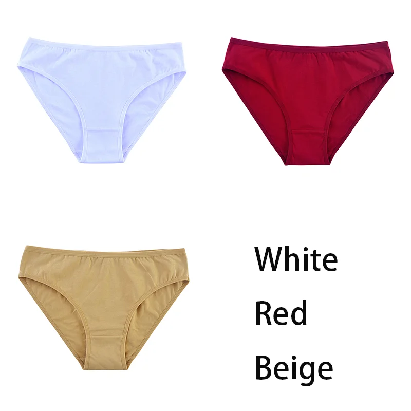 White Red Beige