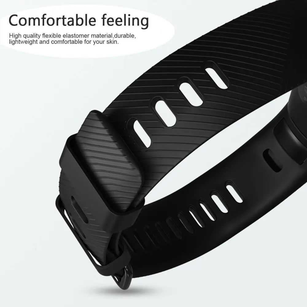 Silicone Replacement Wristband - Versatile Smartwatch Accessory Strap