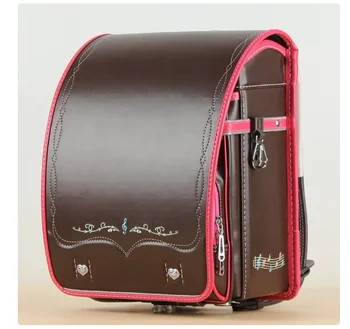 School Backpack PU leather Randoseru Backpack Satchel Japan Bag Japanese School Bag Randoseru Girls PU Leather Book bag for Girl 1