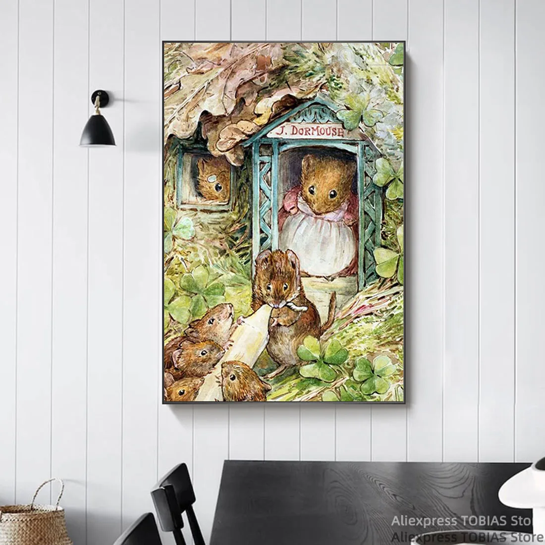 The Tale Of Samuel Whiskers Or The Roly Poly Pudding Beatrix Potter Metal  Sign Home Garage Decoration Custom Tin Sign Poster - Plaques & Signs -  AliExpress