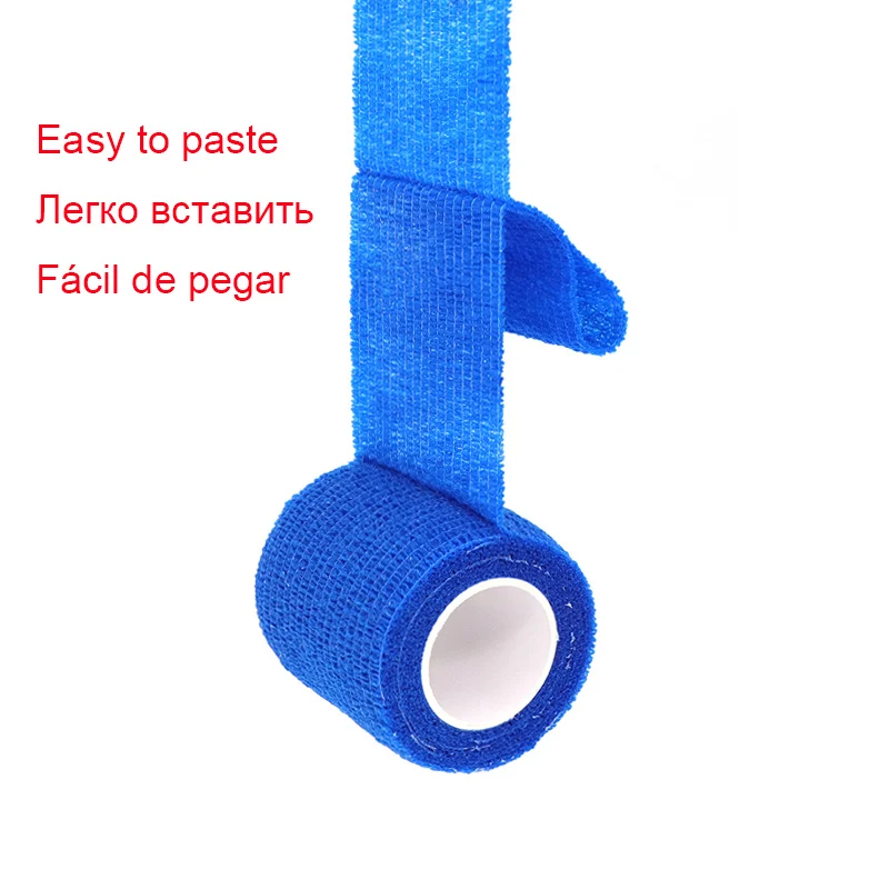 Colorful Athletic Tape Self Adhesive Elastic Bandage Elastoplast Breathable Knee Finger Ankle Palm Sports Protector Pet 4.8m sports tape kinesiology tape