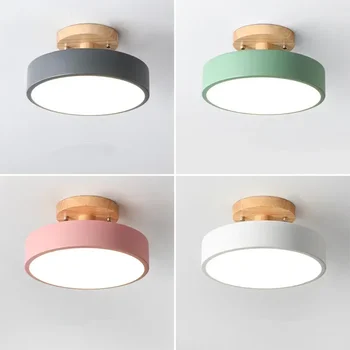 Nordic Wooden Ceiling Lamp 1