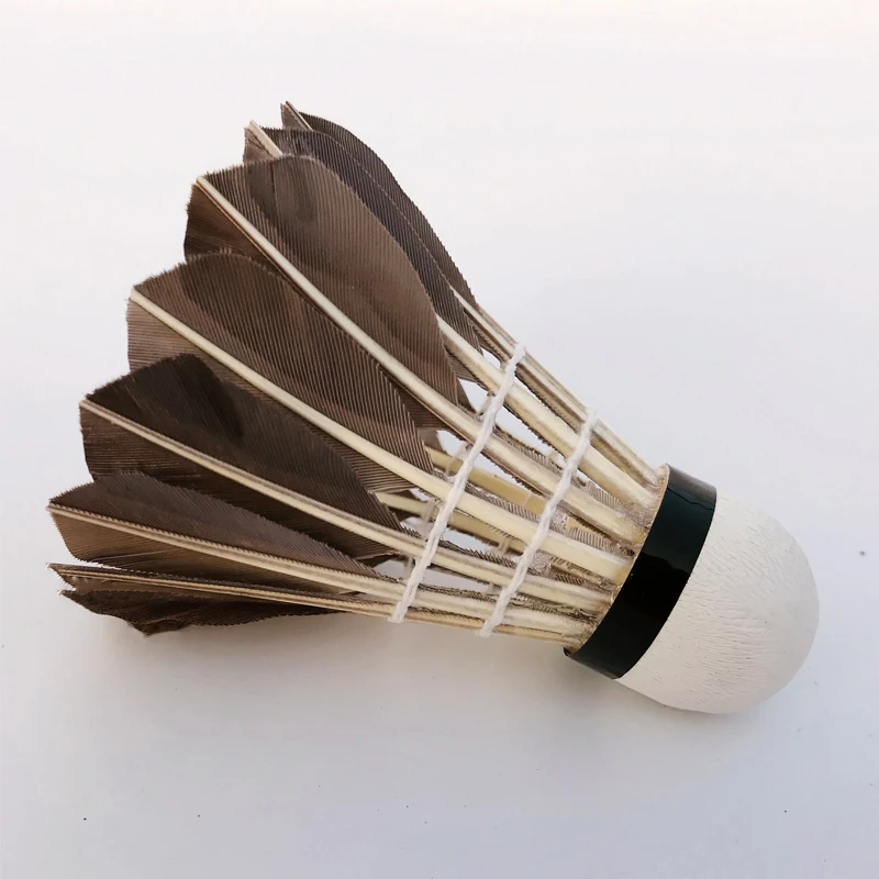 Badminton Black Goose feather Down Badminton Ball Shuttlecock Outdoor Sports Fitness Accessories airshuttle federball