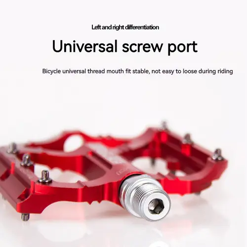 ENLEE Bicycle Pedal One-Piece CNC Aluminum Alloy Ultralight Seal Du Bearing BMX Mtb Bicycle Pedals Accessories - Image 2