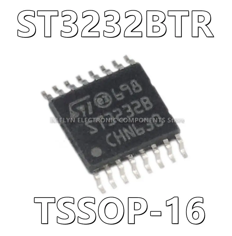 

10 шт./партия ST3232BTR ST3232B 2/2 трансивер полный RS232 16-TSSOP