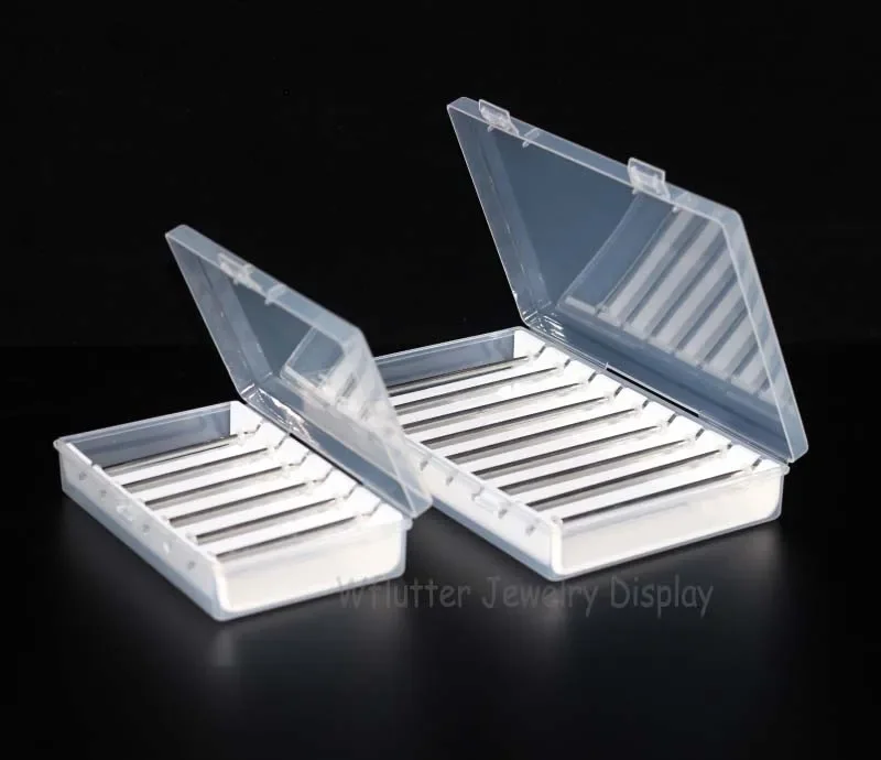 Acrylic Box Charm Beads Bracelet Ring Holder Jewellery Organizer Jewelry Tray Diy Finding Display Stand Storage Case Rack