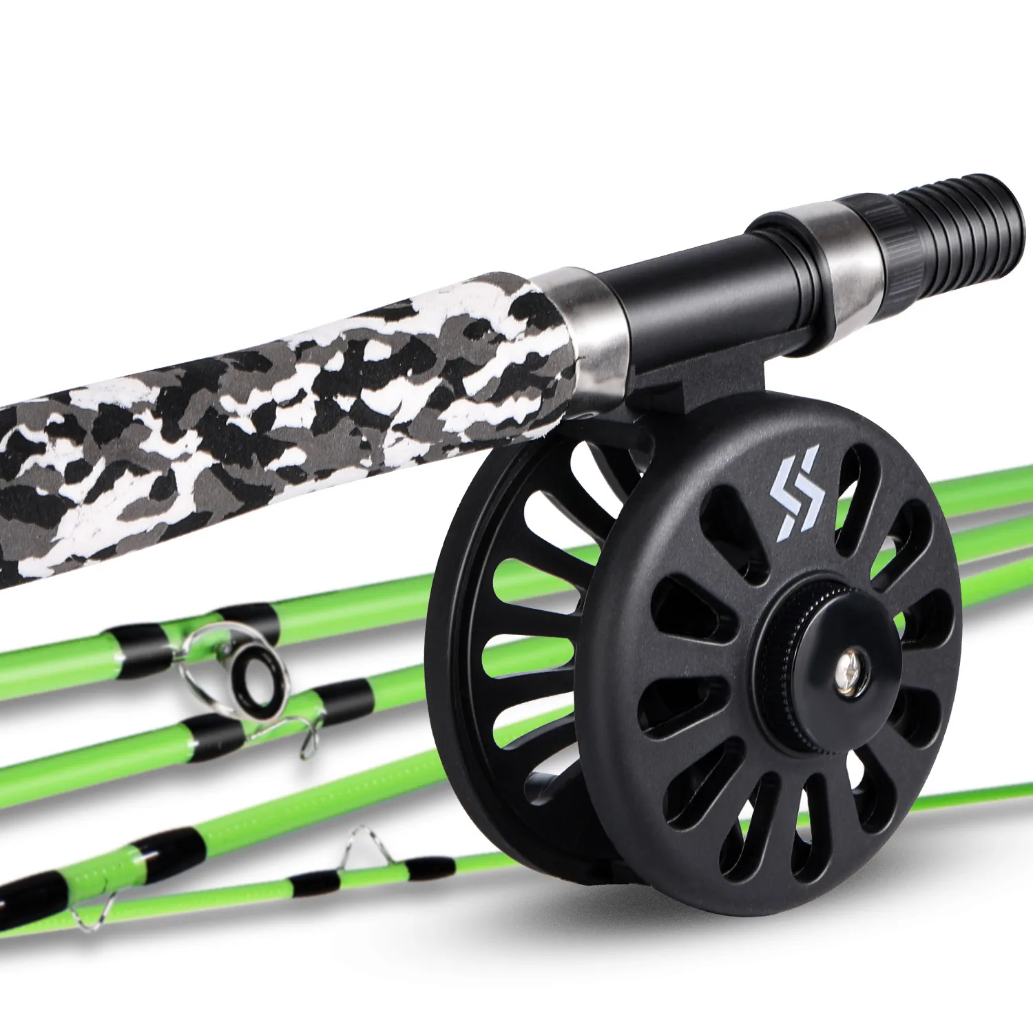 Hardy Fly Rodsougayilang 5-section Carbon Fly Fishing Rod & Reel Combo For  Trout