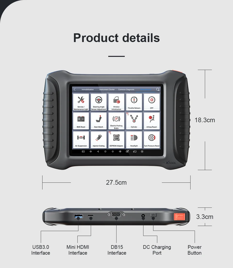 Pre-order XTOOL X100 PAD3 X100 PADIII Professional Tablet Key Programmer With KC100