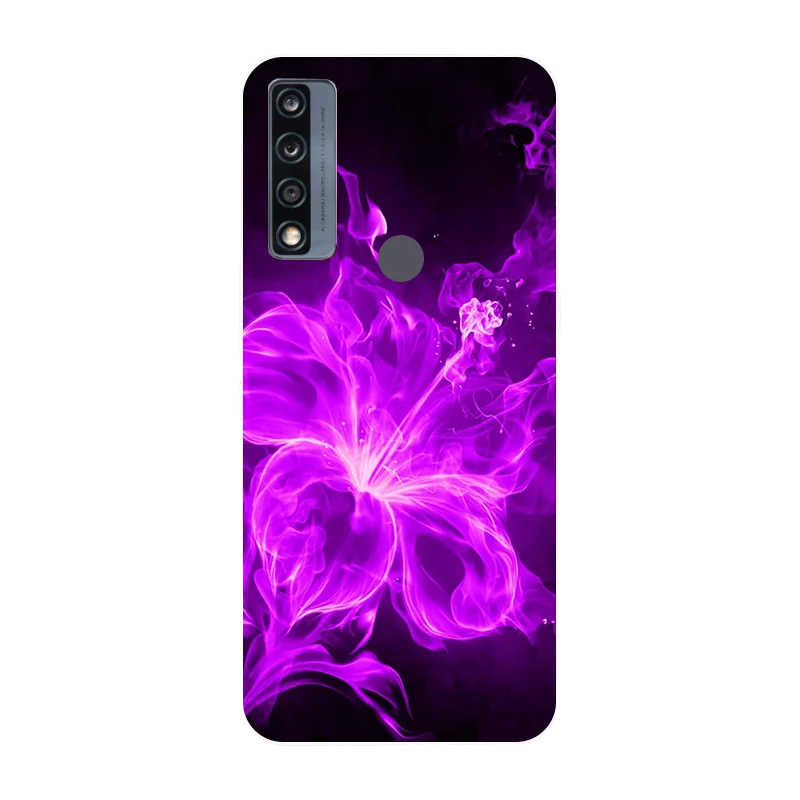 Stylish Bumper Silicone Phone Case with TPU Painted Design