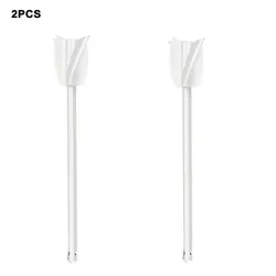 Epoxy Mixing Stick and Paint Stirring Rod Set - Durable Mixer Attachment (White-2PCS)