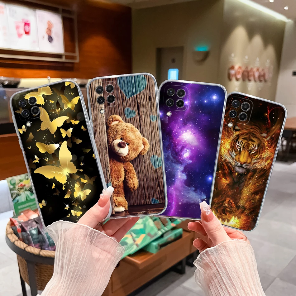 Cute Dinosaur Soft Slim Silicone Transparent Shockproof Phone Case