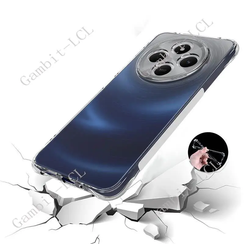 Durable Shockproof Silicone TPU Back Cover - Anti-Falling Protection