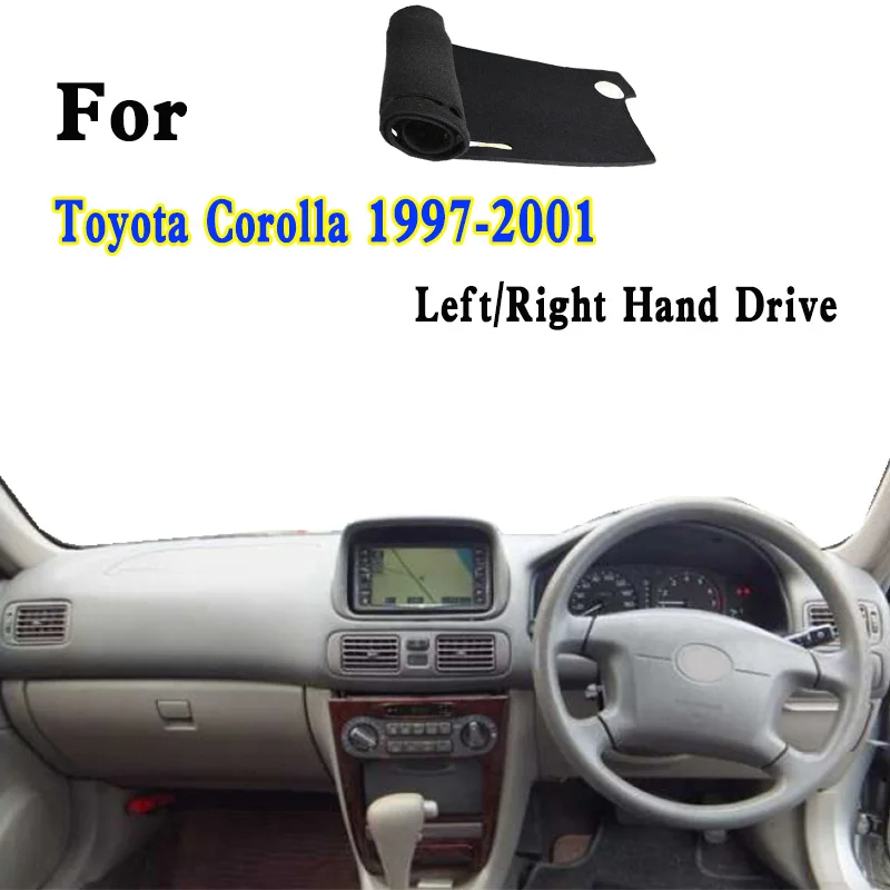 

For 1997-2001 Toyota Corolla SPRINTER CARIB AE110 AE112R Dashmat Dashboard Cover Instrument Panel Insulation Sunscreen Pad
