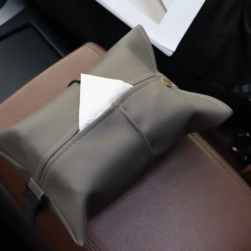 Tissue Box, Car Tissue Holder-Tissue Box for Living Room, Dining Table and Car