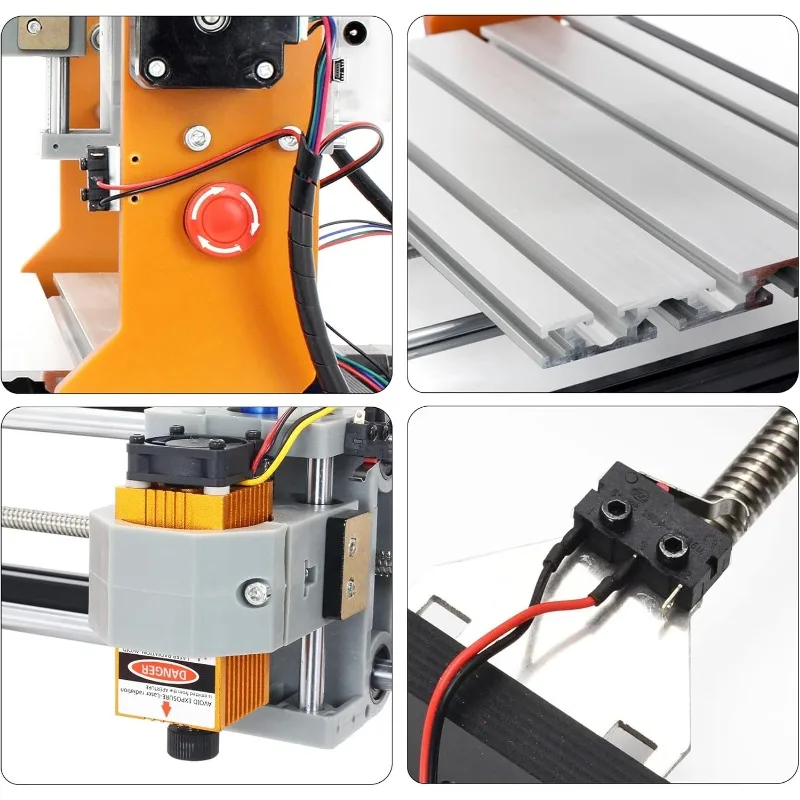 CNCTOPBAOS 3 Axis 3018-PRO CNC Router,Upgraded DIY Mini 2 in 1 CNC Milling Engraving Machine Cutting Carving on Wood Acrylic