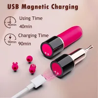 Kugelvibrator für Frauen, Mini-Größe, Vagina-Vibrator, Klitoris, Nippel, Stimulator, Lippenstift, weibliche Masturbation, Sexspielzeug für Frauen 4