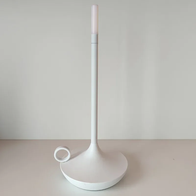Candlelight Table Lamp Candle LED Charging Restaurant Bar Desktop Decoration Atmosphere Touch Night Light  Lámparas De Mesa 6