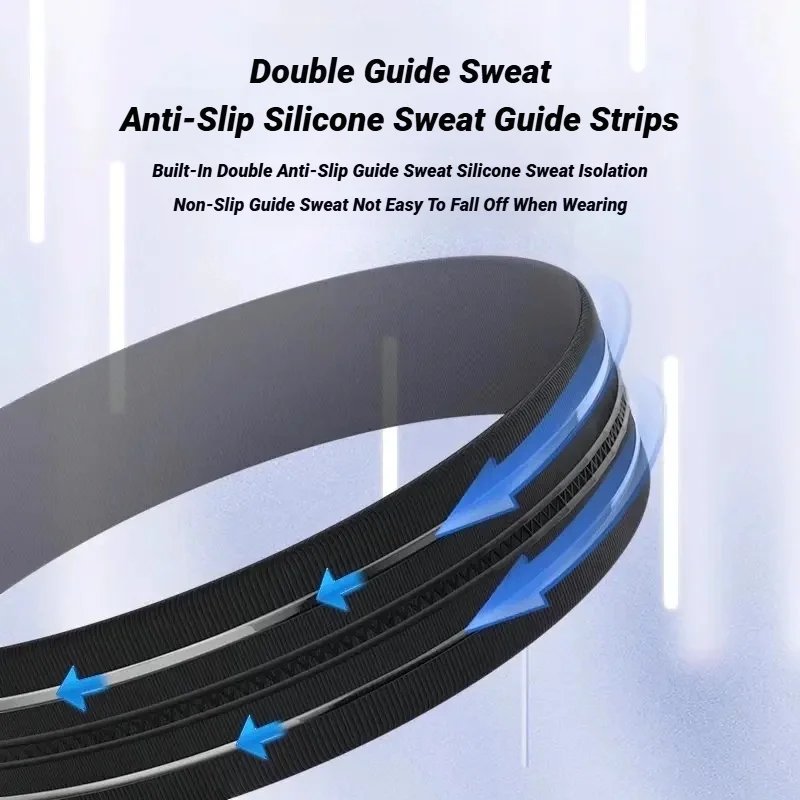 Sports Headband Elastic Sweatband Basketball Sports Headband Women Men Gym Fitness Sweat Hair Band Volleyball Tennis Running Yoga Non Slip