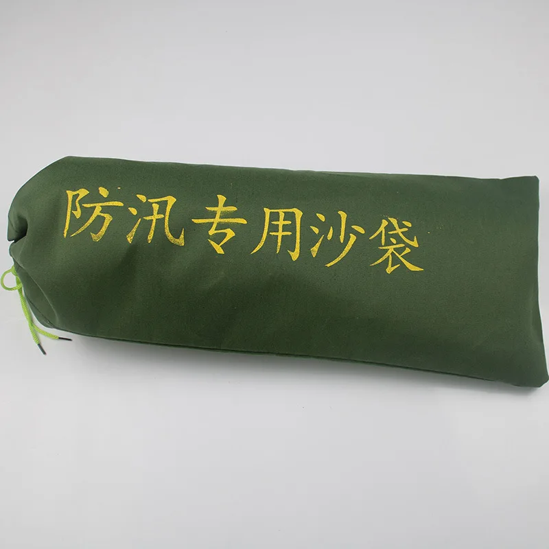 5Pcs 30*70cm Flood control sandbag station water blocking sandbag fire emergency thickened canvas flood control sandbag