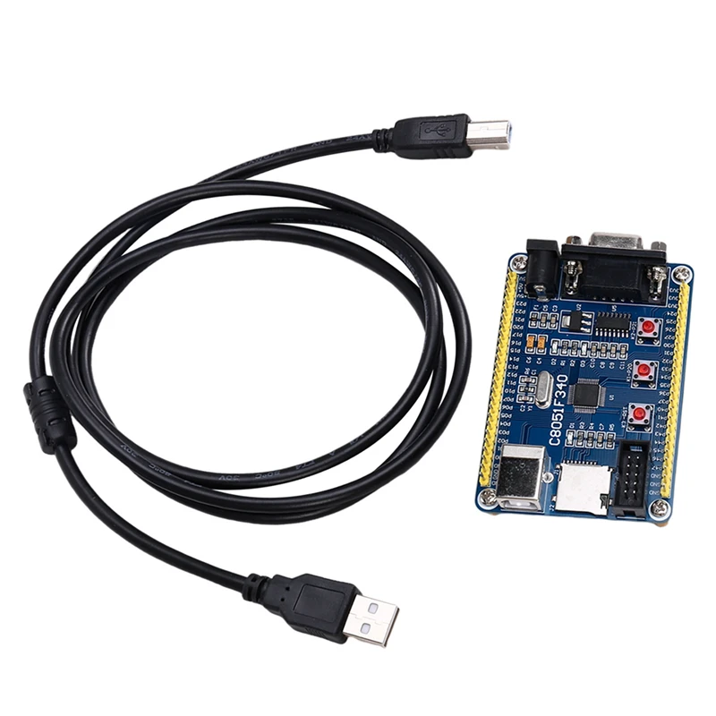 C8051F340 마이크로컨트롤러 개발 보드 코어 보드 학습 보드 시스템 보드-A76U