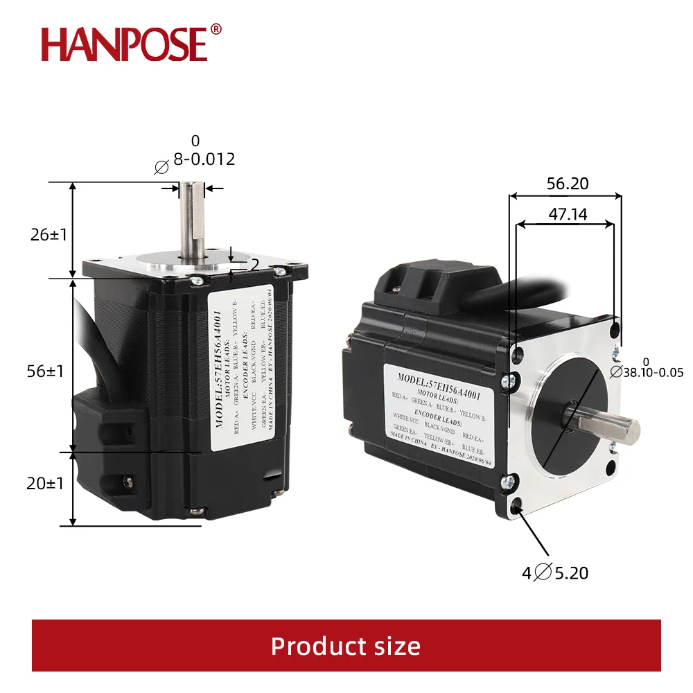 servomotor de passo para motor automotivo nema23 03