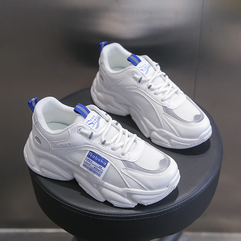 Shein Romwe Zapatillas deportivas con cordones para mujer, zapatos para  correr| | - AliExpress