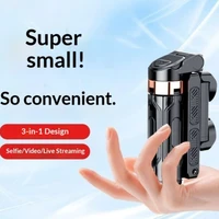 Super Mini Selfie Stick Portable Phone Holder Shooting Aid Versatile Integrated Design Bluetooth Remote Handle Selfie Sticks - Image 2