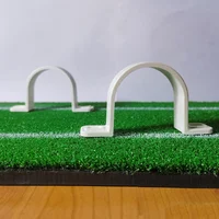 Golf Putting Gates Alignment Practice Indoor Golf Training 2pieces One Pack 2