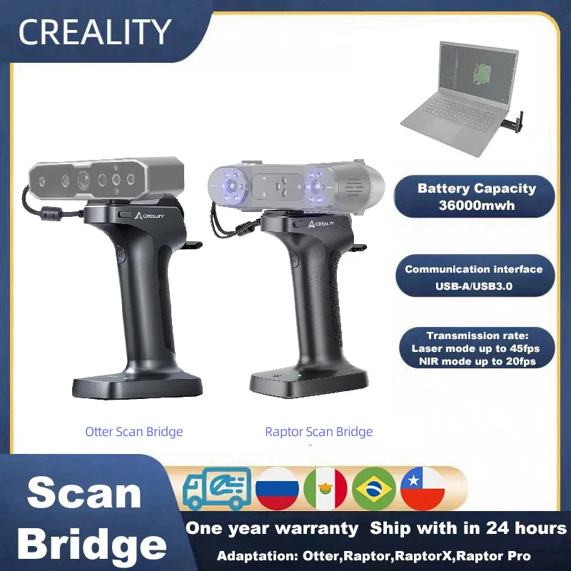 Creality Scan Bridge Redefining Portabilityin Compatible Wireless