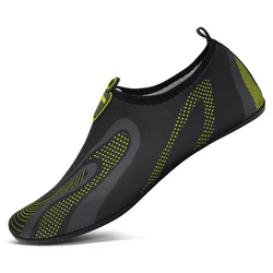 Unisex Quick - Dry Barefoot Aqua Shoes - 45 (006  Black Yellow)