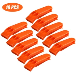 Survival Loud Multifunction Outdoor Emergency Whistle - Double Pipe Rescue for Camping and Hiking (Available in Various Quantities) (10 pcs)