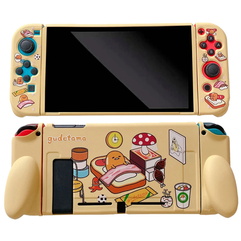 

Мягкий чехол Sanrio из ТПУ с аниме Gudetama для игровой консоли Nintendo Switch