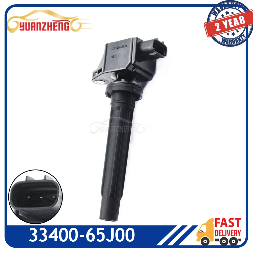 

33400-65J00 NEW 1PCS Ignition Coil For Suzuki SX4 2007-2009 2.0L Grand Vitara 2006-2008 2.7L H6T11371