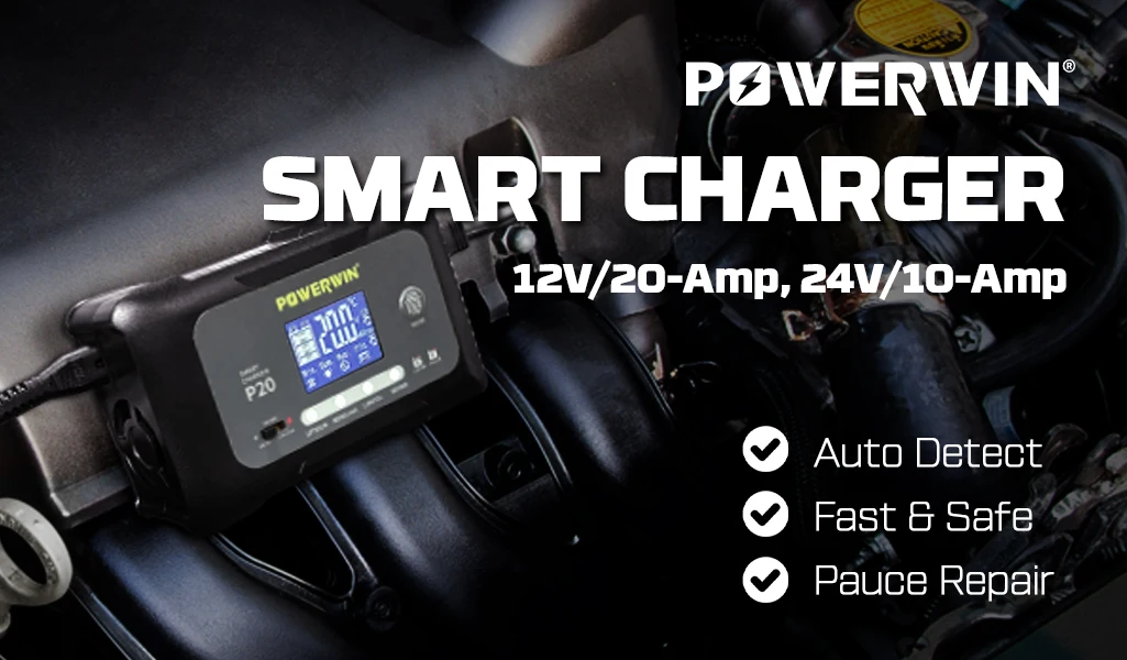 24v10a p20, reparo automático de pulso lcd