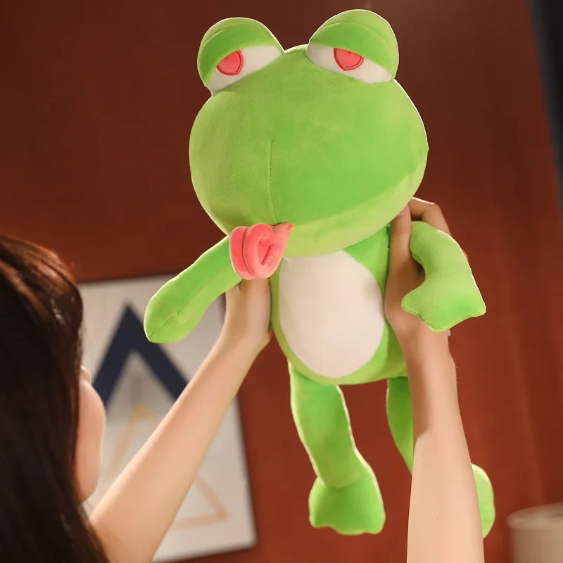 Funny Frog Stuffed Animals Plush Toy Small Cute Frog Plushies