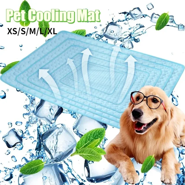 Dog Cooling Summer Pad Mat For Dogs Cat Blanket Sofa Breathable Pet Dog Bed Summer Puppy Pet Mat Car Seat Cover Pet Supplies Dog Cooling Summer Pad Mat For Dogs Cat Blanket Sofa Breathable Pet Dog Bed Summer Puppy Pet Mat Car Seat Cover Pet Supplies