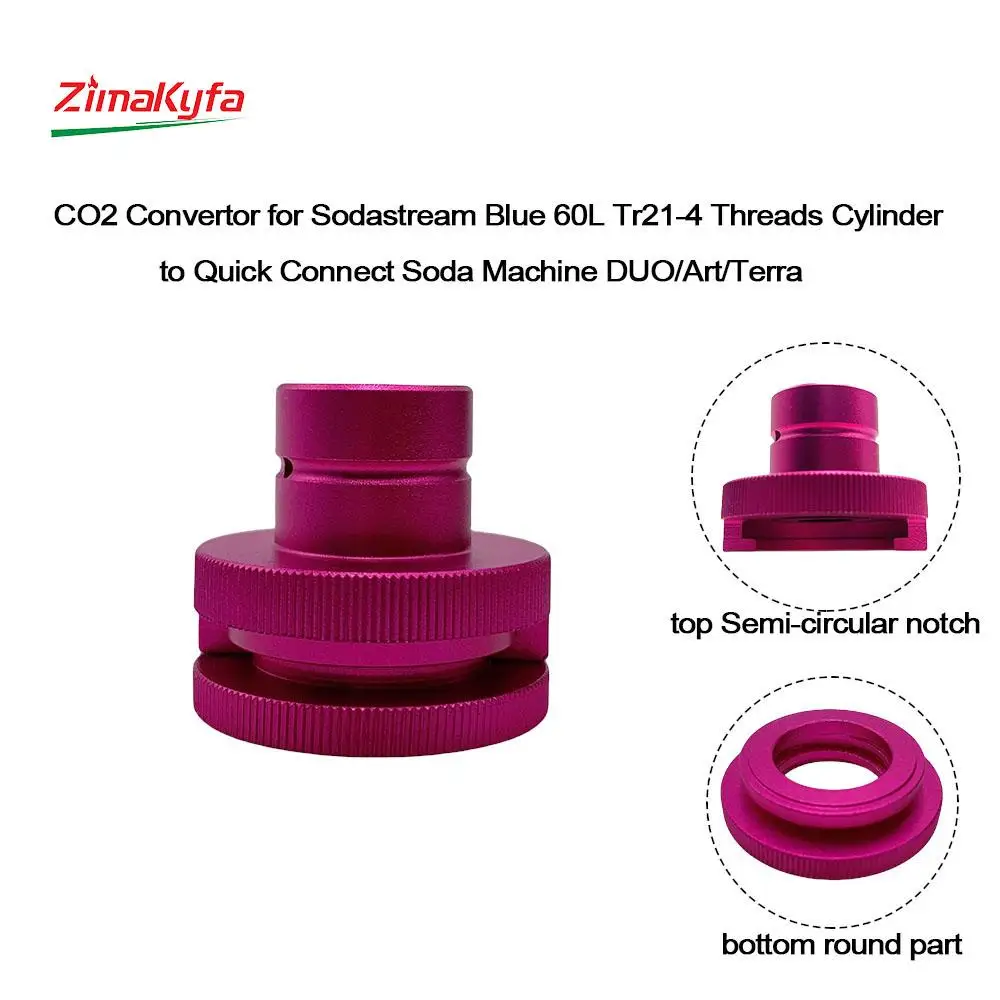 CO2 Quick Adapter Quick Connect Fittings for Sparkling Water Makers Parts
