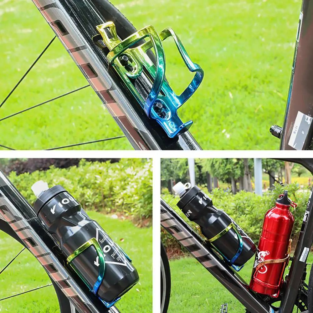 Porte-bidon Universel Pour Vélo VTT / E-Bike – ABS + Métal – Noir