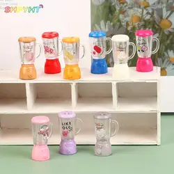 Miniature Juice 1:12 Dollhouse Miniature Juice Machine Electrical Appliance Model Kids Pretend Play Toys Doll House Accessories