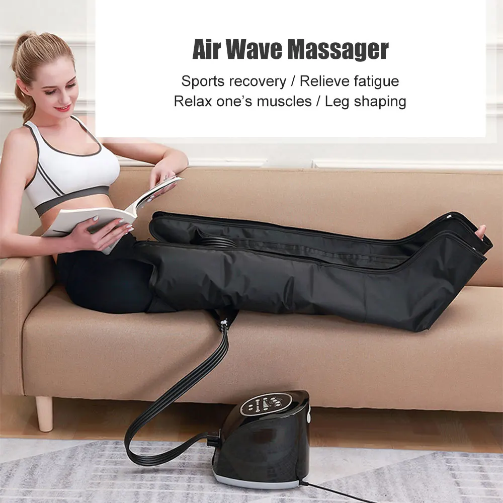 

4 Cavity Air Compression Foot Massage Leg Arm Hips waistline Recovery boots for Blood Circulation Pressotherapy Relax Muscles