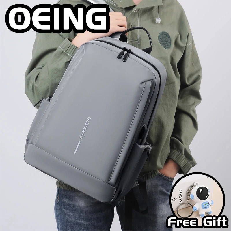 

OEING School Bags for Boys Casual Backpack for Woman Laptop Bag Waterproof Backpacks Hot Anti-theif Bag Air Cushion Belt
