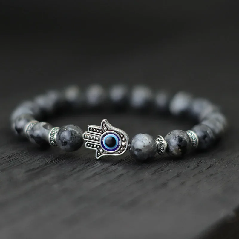 Bracciale e collana Occhi portafortuna - (acciaio) | Bijou Pour Moi
