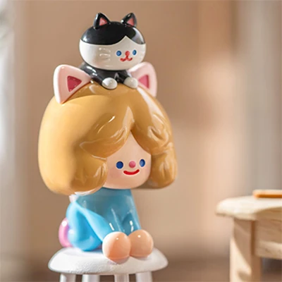 thumbnail image 1 of Rico Happy Daily Series Blind Box Toys Anime Figure Doll Surprise Bag Mystery Box, modelo Kawaii, lindo adorno para niña, regalo de corazón, 1 of 5