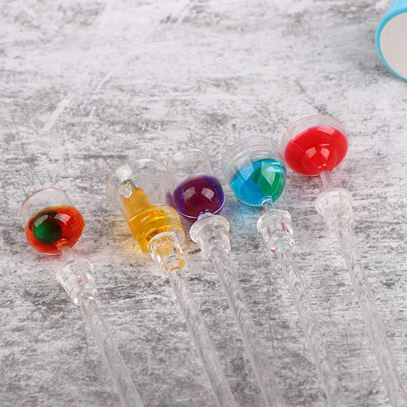 1Pcs Random style Cocktail Stirrer Drink Mixing Stick Set Acrylic Cocktail Mixer Blender Bar Supplies Swizzle Stirrer