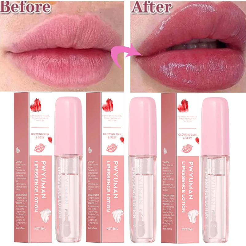 

Lip Plump Serum Increase Lips Elasticity Instant Volumising Essential Oil Reduce Fine Lines Moisturizing Nourish Sexy Lip Care