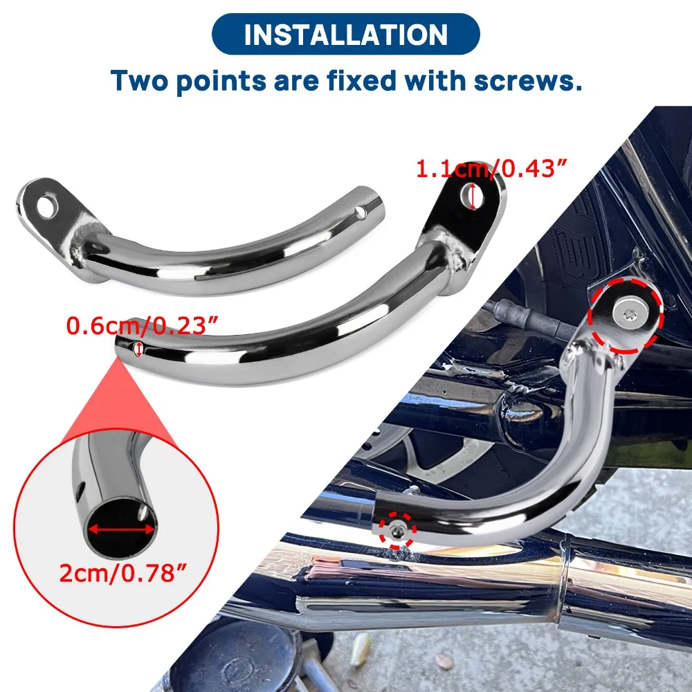 Motorcycle Accessory Saddlebag Saddle Bag Guard Eliminator Support Bracket for Harley Touring Electra Glide FLHT 1997-2008