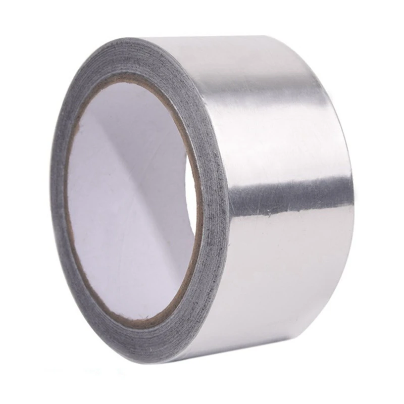 Aluminum Foil Tape 2In X 164FT Insulation Adhesive Metal Tape High