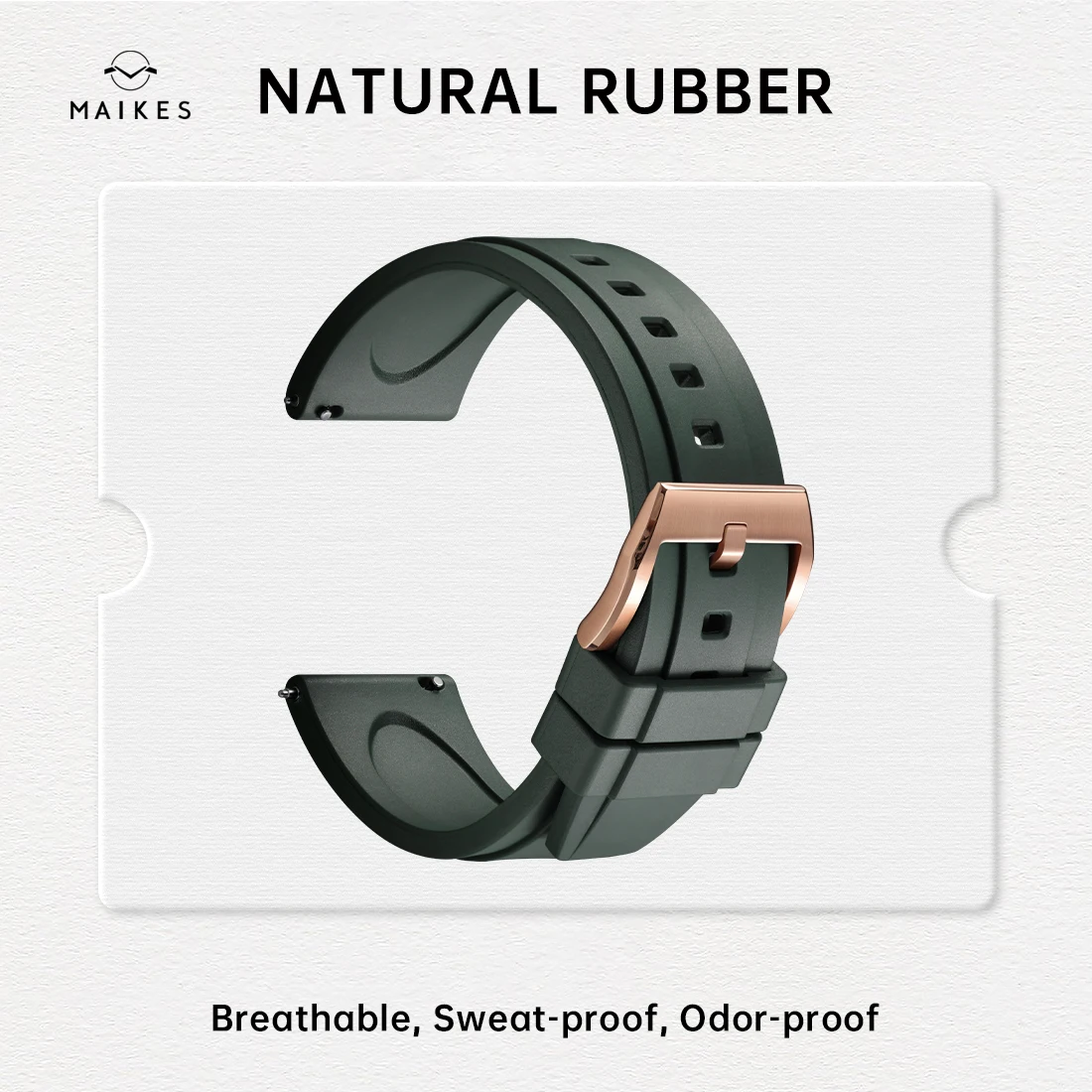 Versatile Quick Release Rubber Watch Strap - Premium Smart Watch Band Accessory