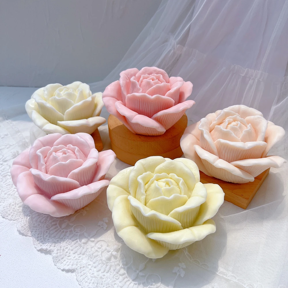 Stampo per sapone a forma di cuore stampo per candele stampo in silicone da sciogliere e versare forniture artigianali resina natalizia argilla sapone artigianale - Italia
